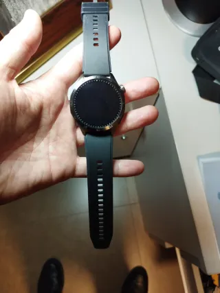 Reloj Digital Salud Glucosa Negro