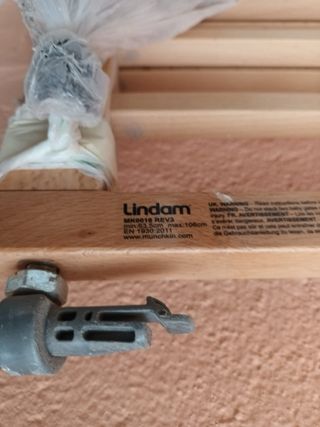 Valla de protección infantil Lindam