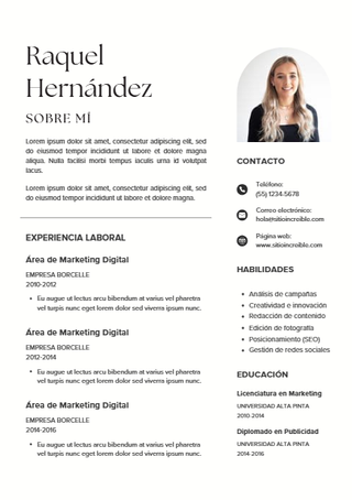 ✍️ Currículums profesionales