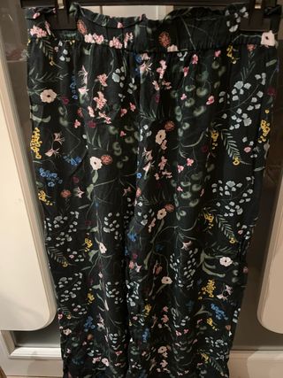 Pantalon fino cintura elastica talla 40