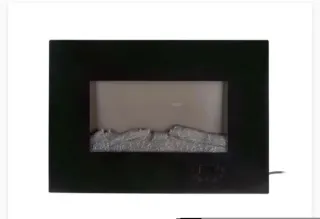 Chimenea Eléctrica Silvercrest 2000W Negra