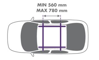 Cofre de tela plegable para coche