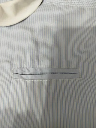 Camisa Jacadi niña azul y blanca talla 12 años