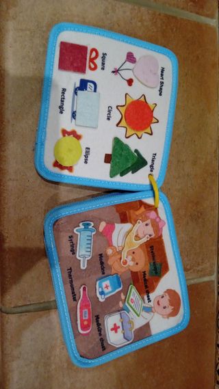 Libro fieltro actividades