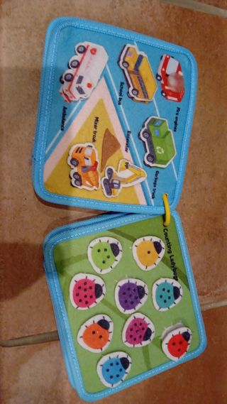 Libro fieltro actividades