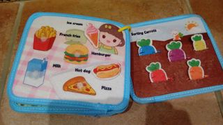 Libro fieltro actividades