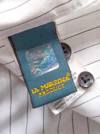 La Martina - Camisa manga larga a rayas