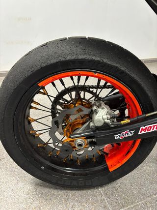 Moto Supermotard ktm 450 smr 2009