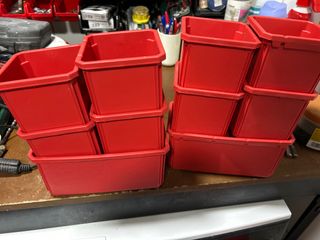 Cajas Organizadoras Milwaukee PACKOUT Rojas