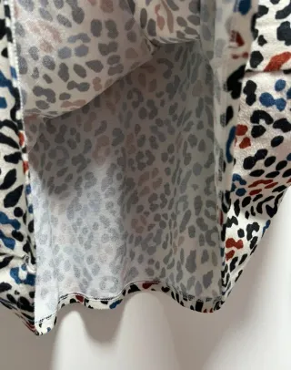 Camiseta estampada multicolor