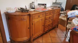 Credenza legno massello stile Luigi XV