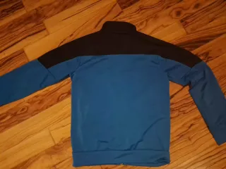 Giacca tuta Puma bambino blu/nera