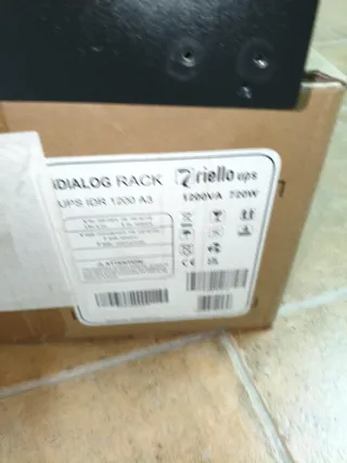 SAI Riello UPS IDR 1200 A3 1200VA 720W