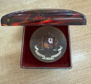 Medalla Constitución Española 1978 bronce 8,4 cm