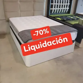 Canapé y colchón -70% Liquidación