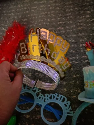 Cerchietti per capelli festa.