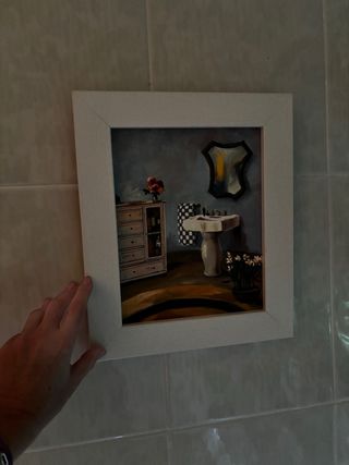 Cuadro s Decorativos Flores y Piedras