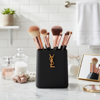 Organizador de Pincéis Maquilhagem YSL Preto Doura
