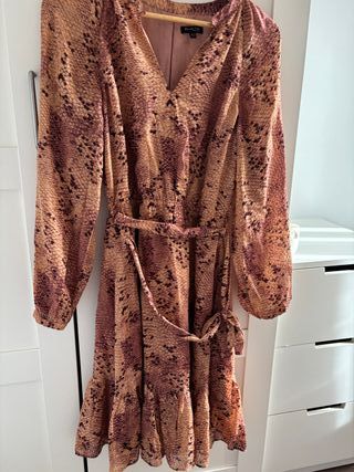 Vestido Massimo Dutti S/36/8 Serpiente