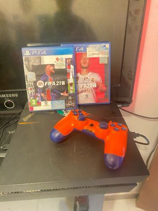 PS4 + Volante Jinshu GTR + GTA V + FIFA20 21