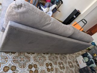 Sofá de 3 plazas gris