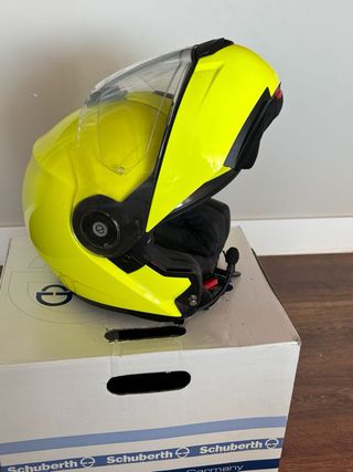 Casco Moto Schuberth C3 Pro Fluo Yellow