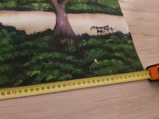 Dipinto a cera Batik Stoffa Savana Africana