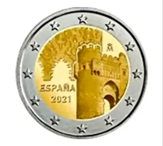 Moneda Conmemorativa España 2021- Toledo
