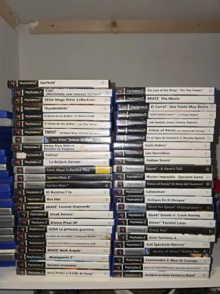 Lote Juegos PS2 (Varios Títulos)