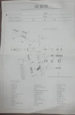 Kit Aerógrafo 3 en 1 Pistola