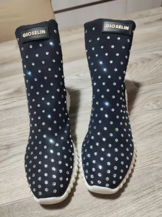 Stivaletti Gioselin donna con brillantini