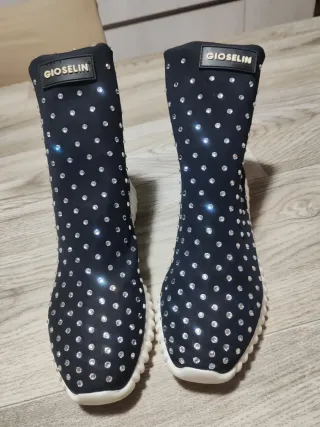 Stivaletti Gioselin donna con brillantini