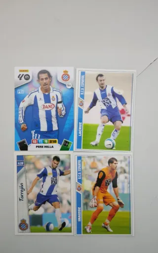 Cromos RCD Espanyol Varios años