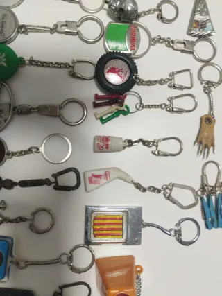 Lote de Llaveros Coleccionables