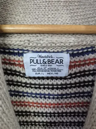 Cárdigan Pull&Bear Estilo Navajo Talla L