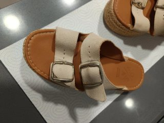 Sandalias Popa Mujer Beige