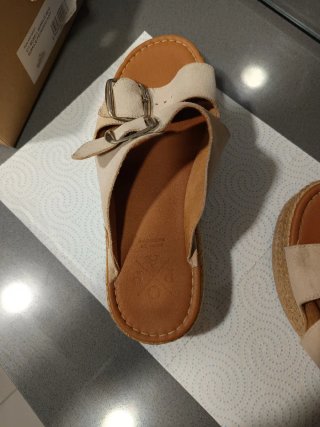 Sandalias Popa Mujer Beige