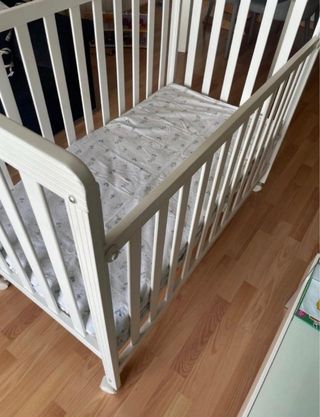 Cuna Micuna 120x60 incluye colchón.