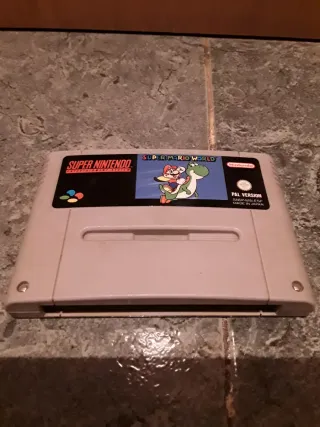 Super Mario World SNES PAL Version