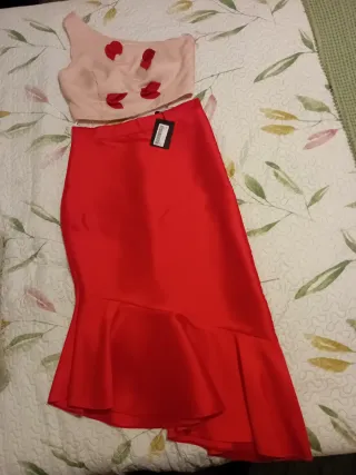 Conjunto Top y Falda Fiesta