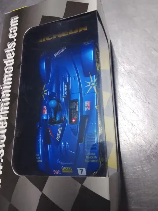 Coche Slot Scalextric Sloter Zytek Azul