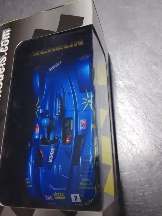 Coche Slot Scalextric Sloter Zytek Azul