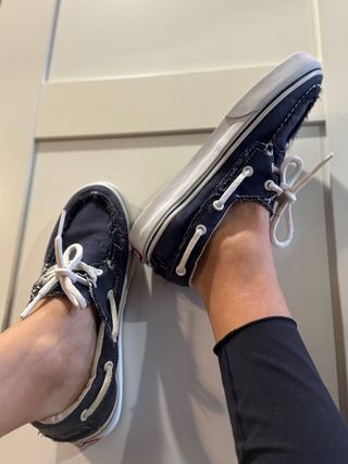 Náuticos Vans Azul Marino