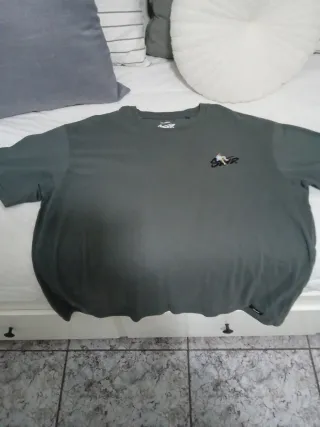 Lote 4 Camisetas Hombre Verde y beige