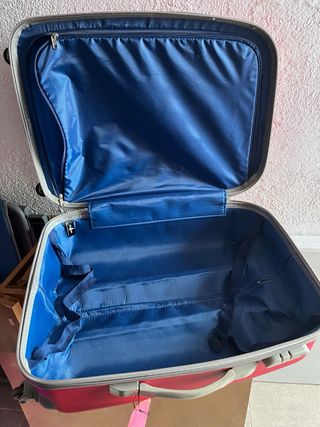 Maleta rígida John Travel roja