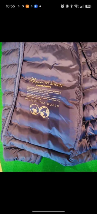 Giubbotto Ciesse Piumini tg. M nuovo mai indossato