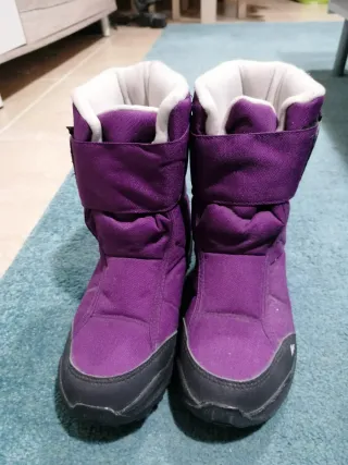 Botas de nieve moradas T 36