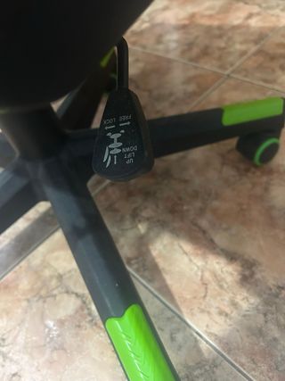 Silla Gamer Negra y Verde