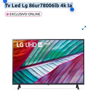 TV LED LG 86UR78006LB 4K