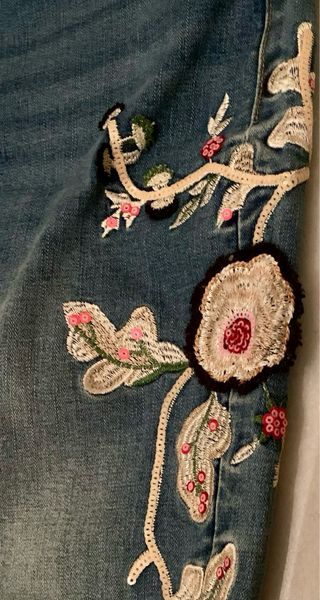 Vaqueros Desigual bordados